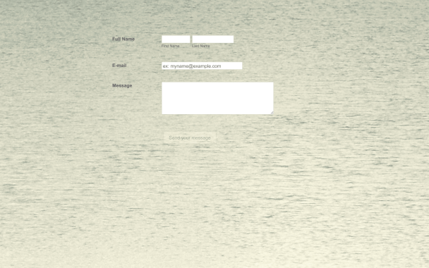 Vintage Contact Form - Theme Poster