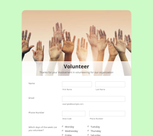Volunteer - Theme Poster