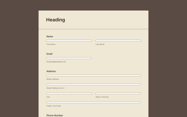 Warm Neutral Form - Theme Poster