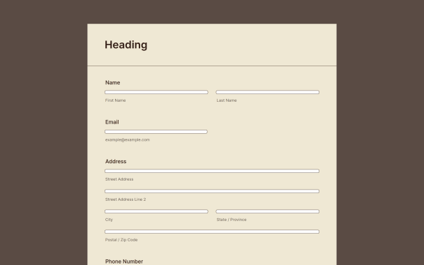 Warm Neutral Form - Theme Poster
