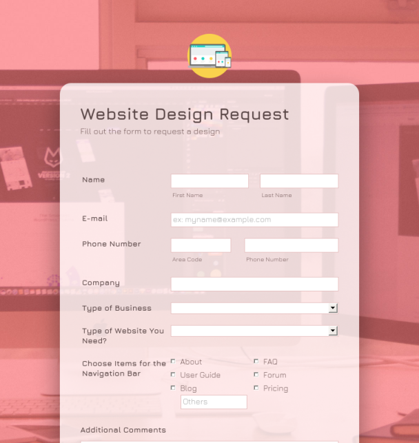 Web Design - Theme Poster