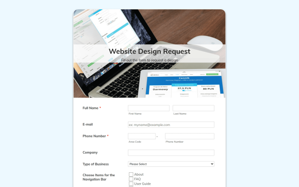 Web Design - Theme Poster