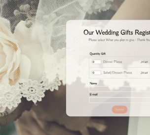 Wedding Gifting - Theme Poster