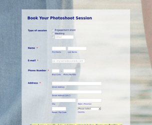 Wedding Photoshoot - Theme Poster