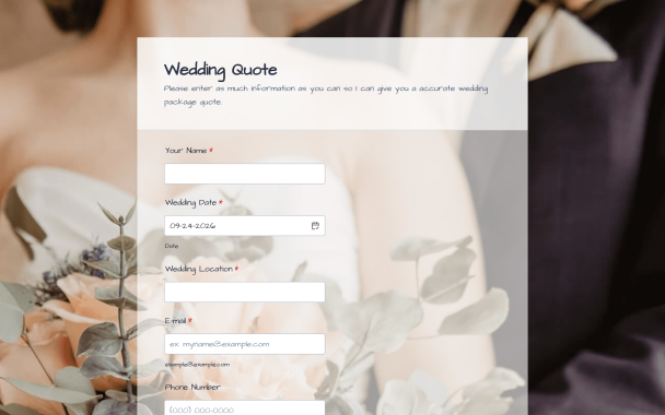 Wedding Quote - Theme Poster