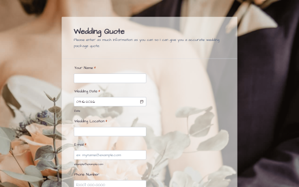 Wedding Quote - Theme Poster