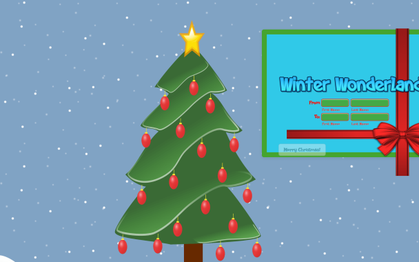 Winter Wonderland - Theme Poster