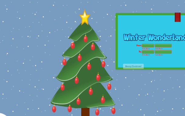 Winter Wonderland - Theme Poster