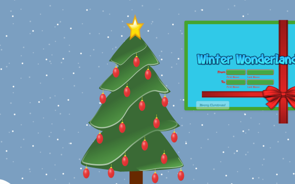 Winter Wonderland - Theme Poster