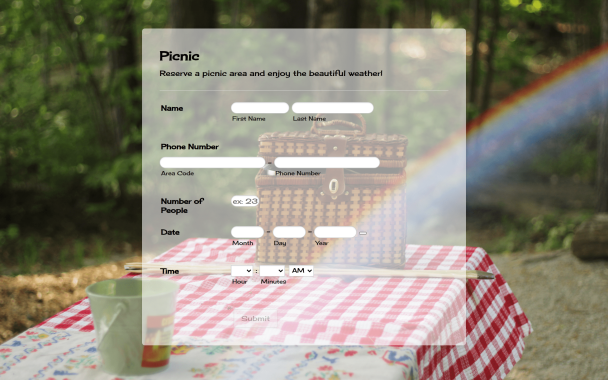 Picnic - Theme Poster