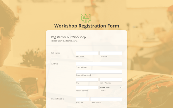 Workshop - Theme Poster