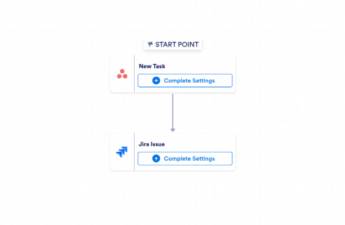 Asana to Jira Automation Workflow Template