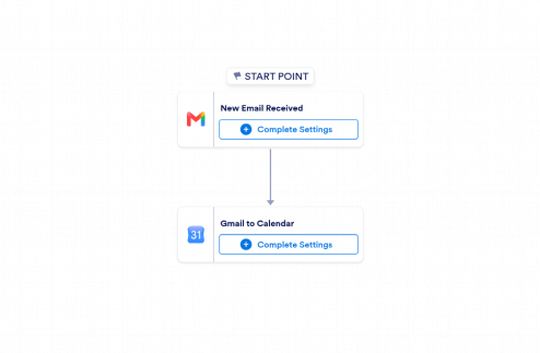 Gmail to Google Calendar Automation Workflow Template