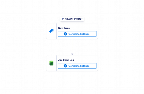 Jira to Microsoft Excel Automation Workflow Template