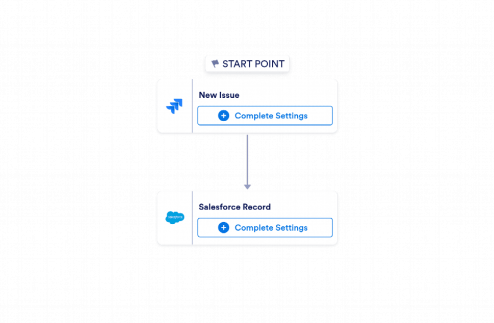 Jira to Salesforce Automation Workflow Template
