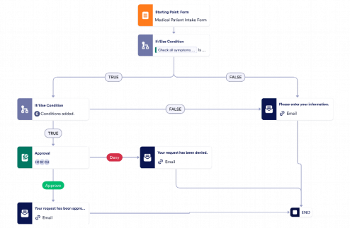 Medical Patient Intake Approval Process Template