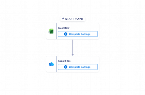 Microsoft Excel to OneDrive Automation Workflow Template