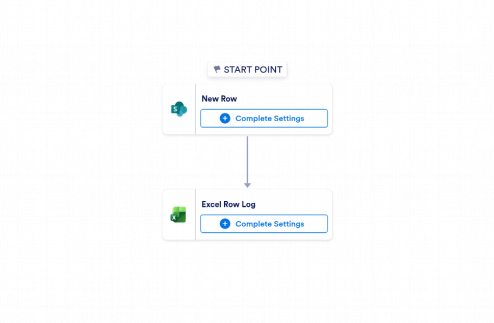 Microsoft SharePoint to Microsoft Excel Automation Workflow Template