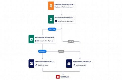 Modello approvazione medica
