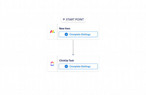 monday.com to ClickUp Automation Workflow Template