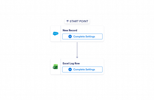 Salesforce to Microsoft Excel Automation Workflow Template