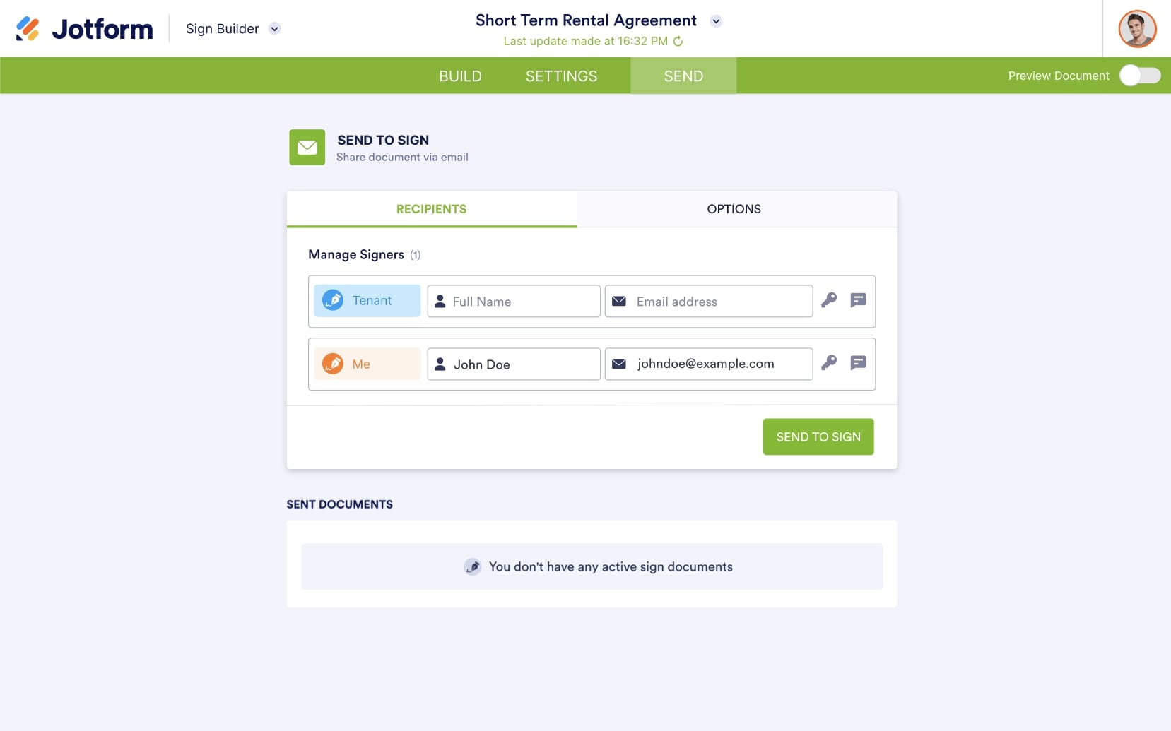 Electronic signatures meet automation: Jform Sign